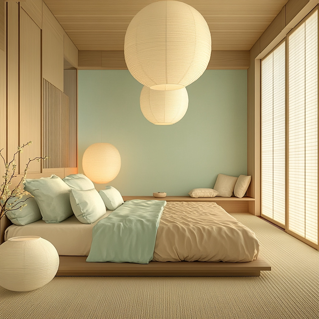 beige and turquoise bedroom 49