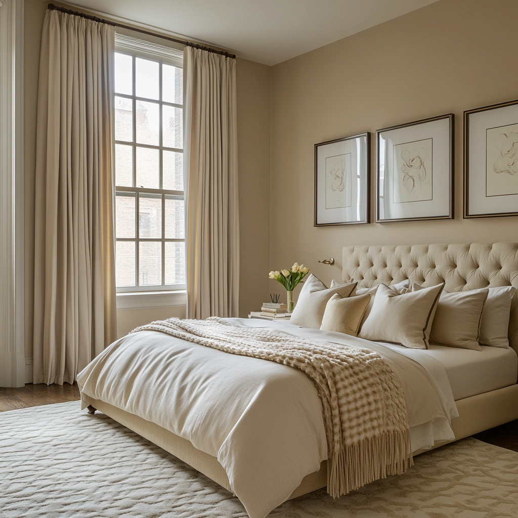 beige bedroom walls 63