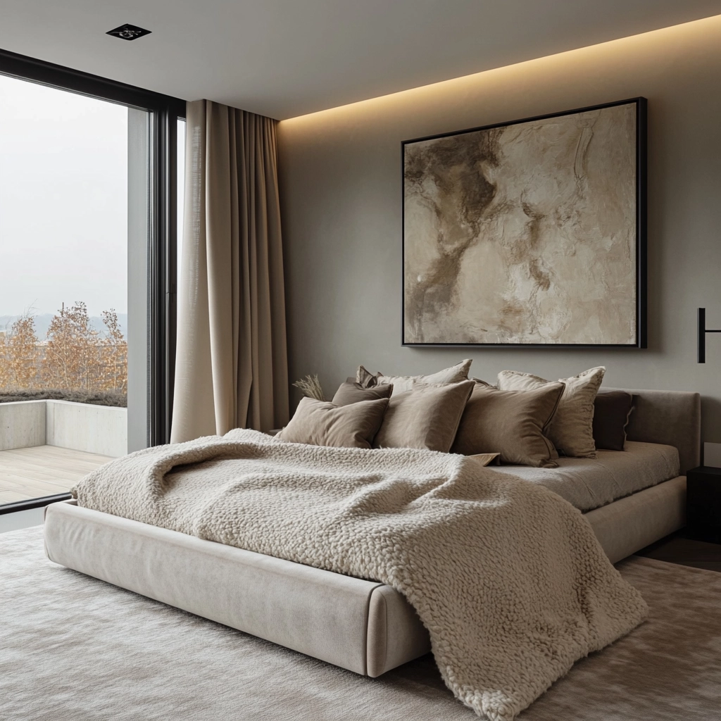 beige blanket bedroom 28