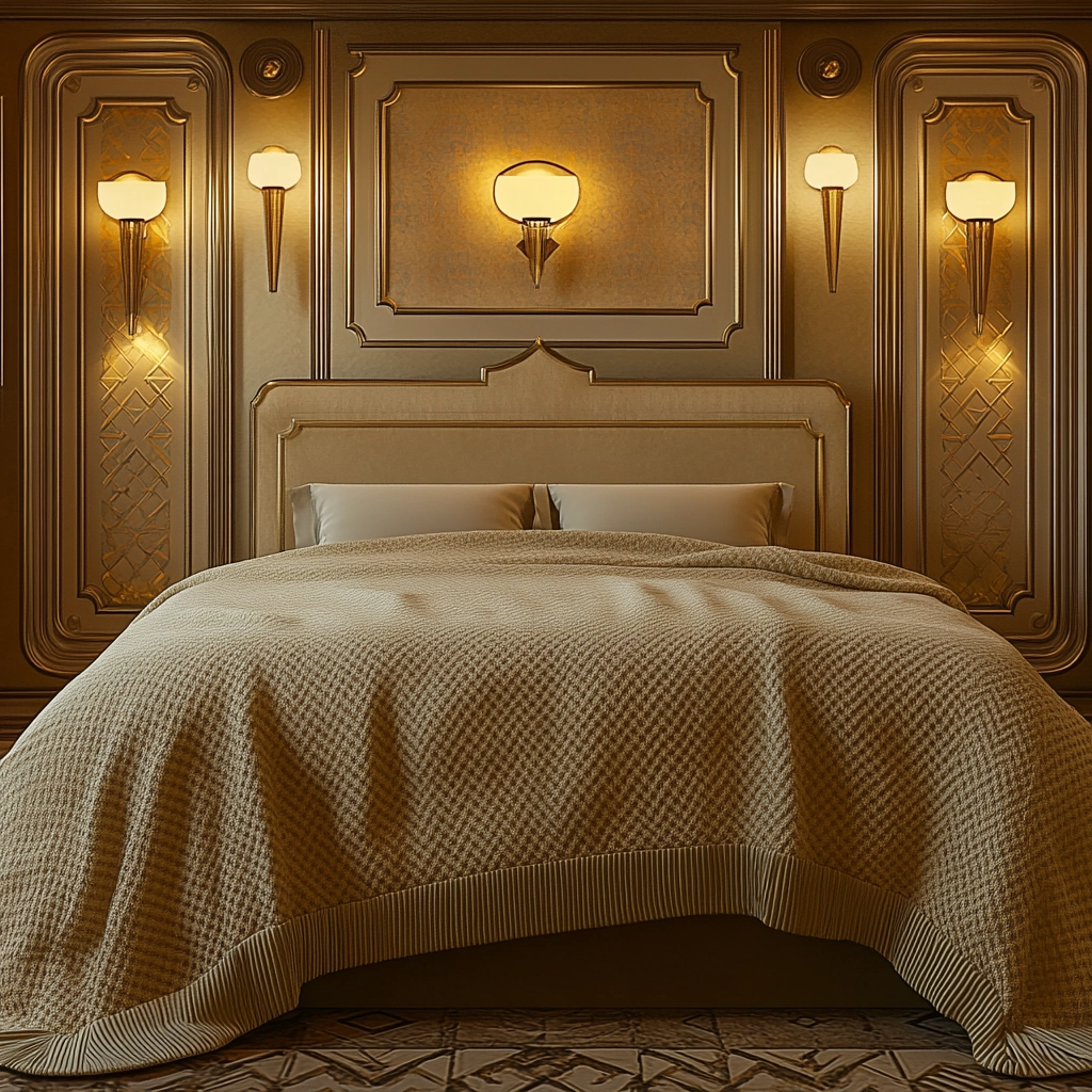 beige blanket bedroom 35