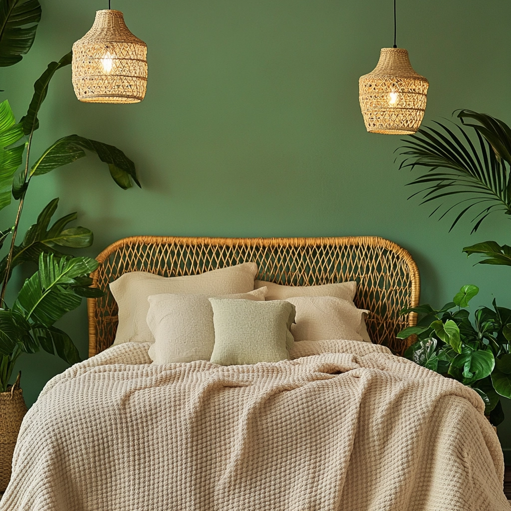 beige blanket bedroom 39