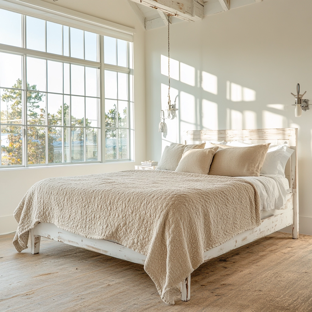 beige blanket bedroom 61