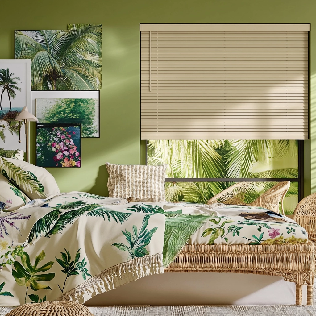 beige blinds bedroom 49