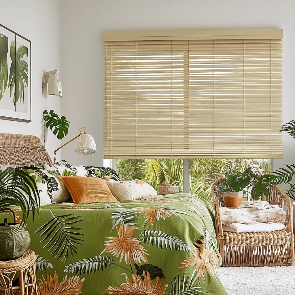 beige blinds bedroom 51