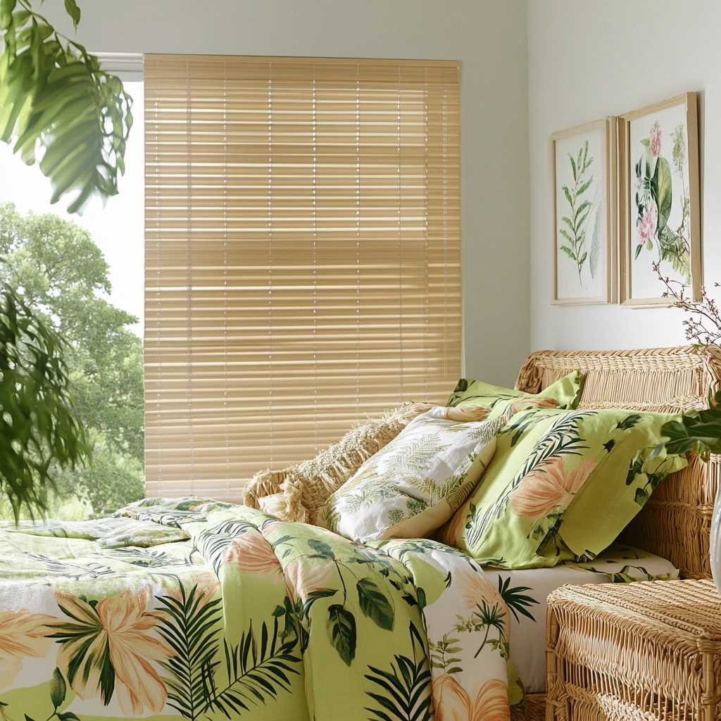 beige blinds bedroom 52