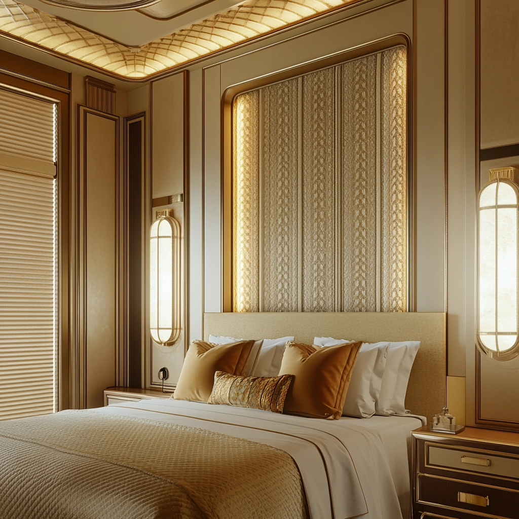 beige blinds bedroom 55