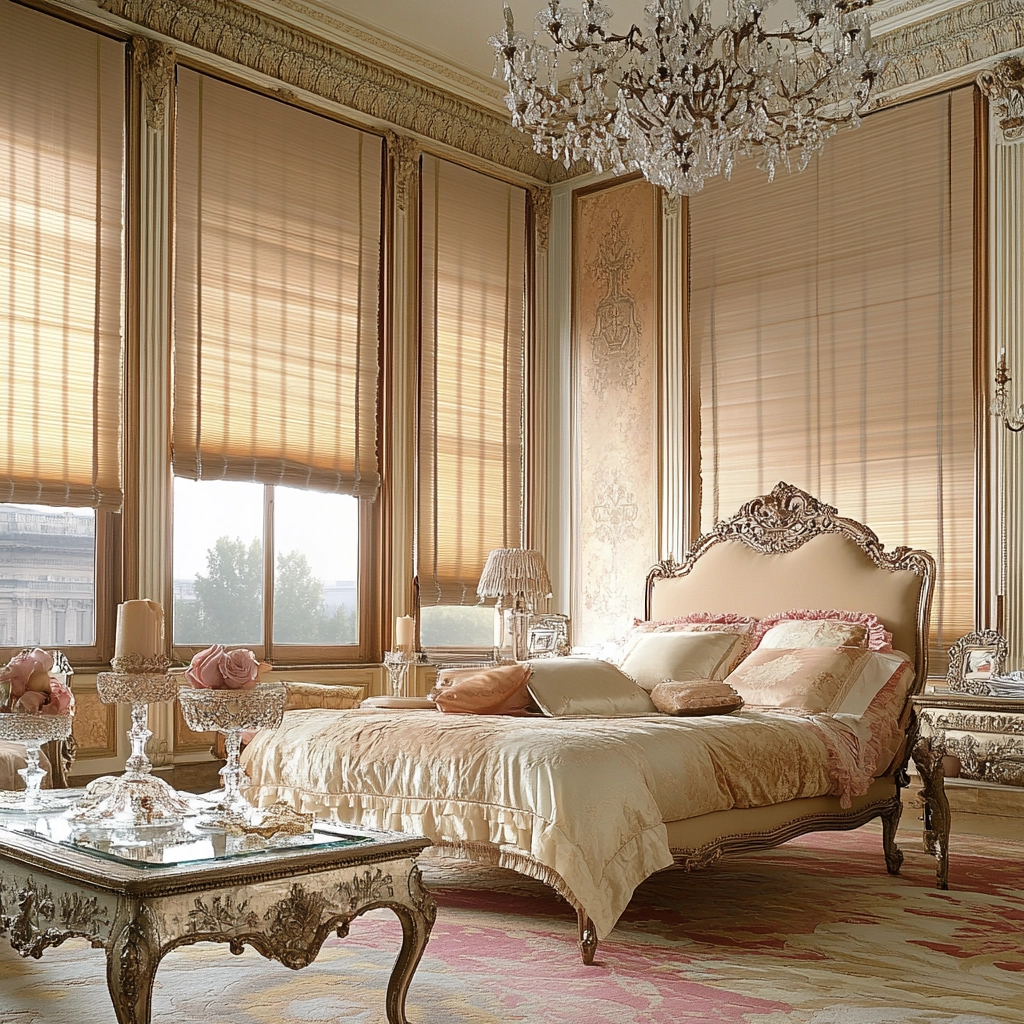beige blinds bedroom 63