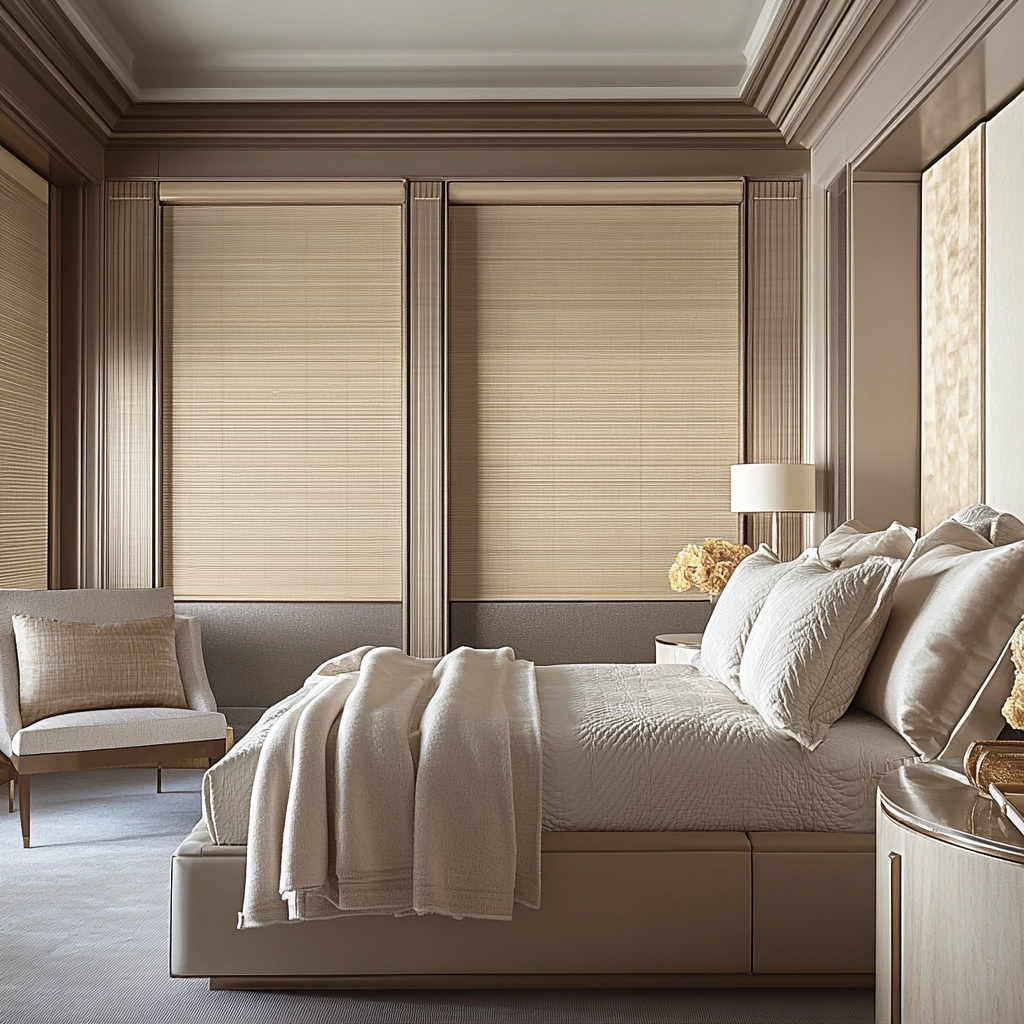 beige blinds bedroom 65