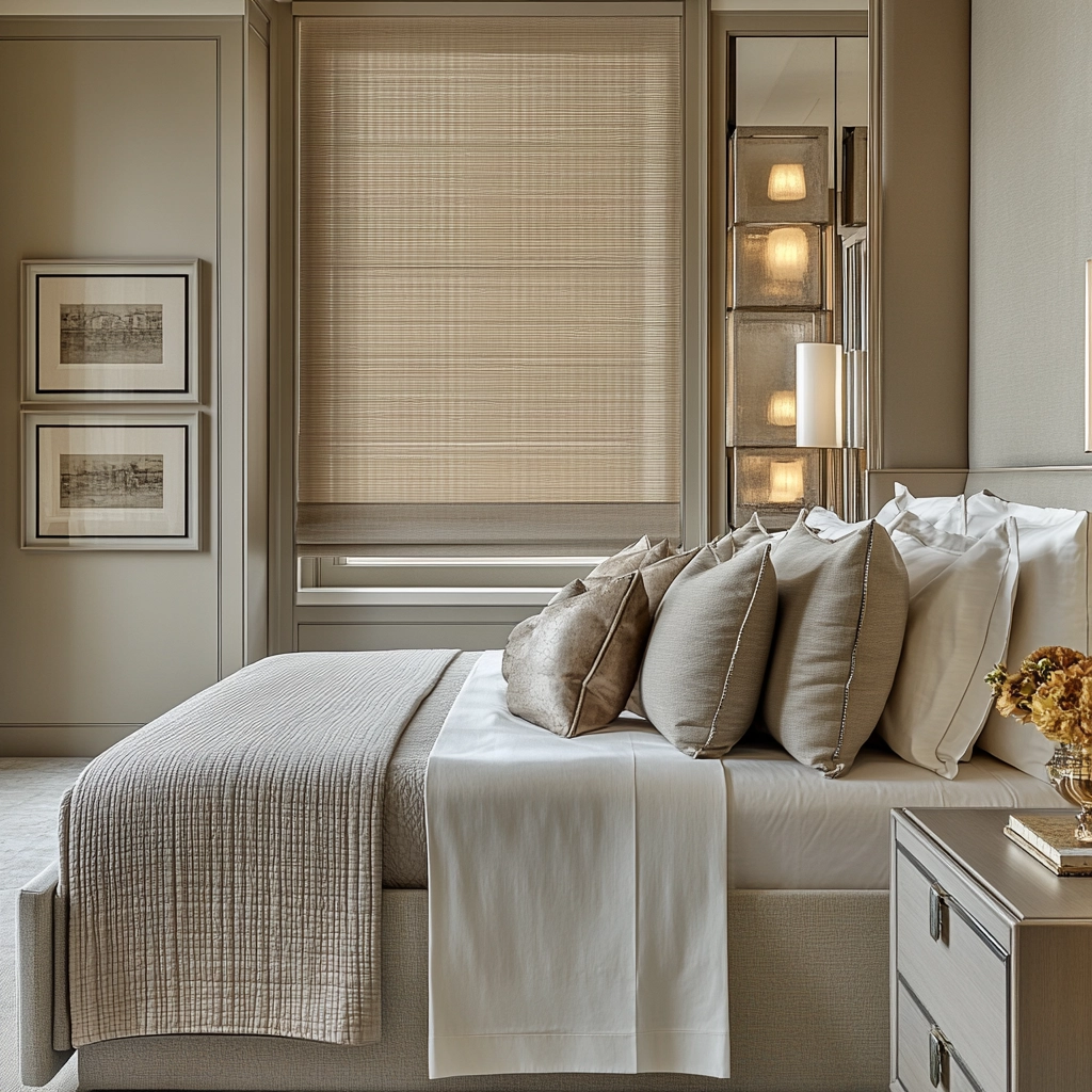 beige blinds bedroom 66
