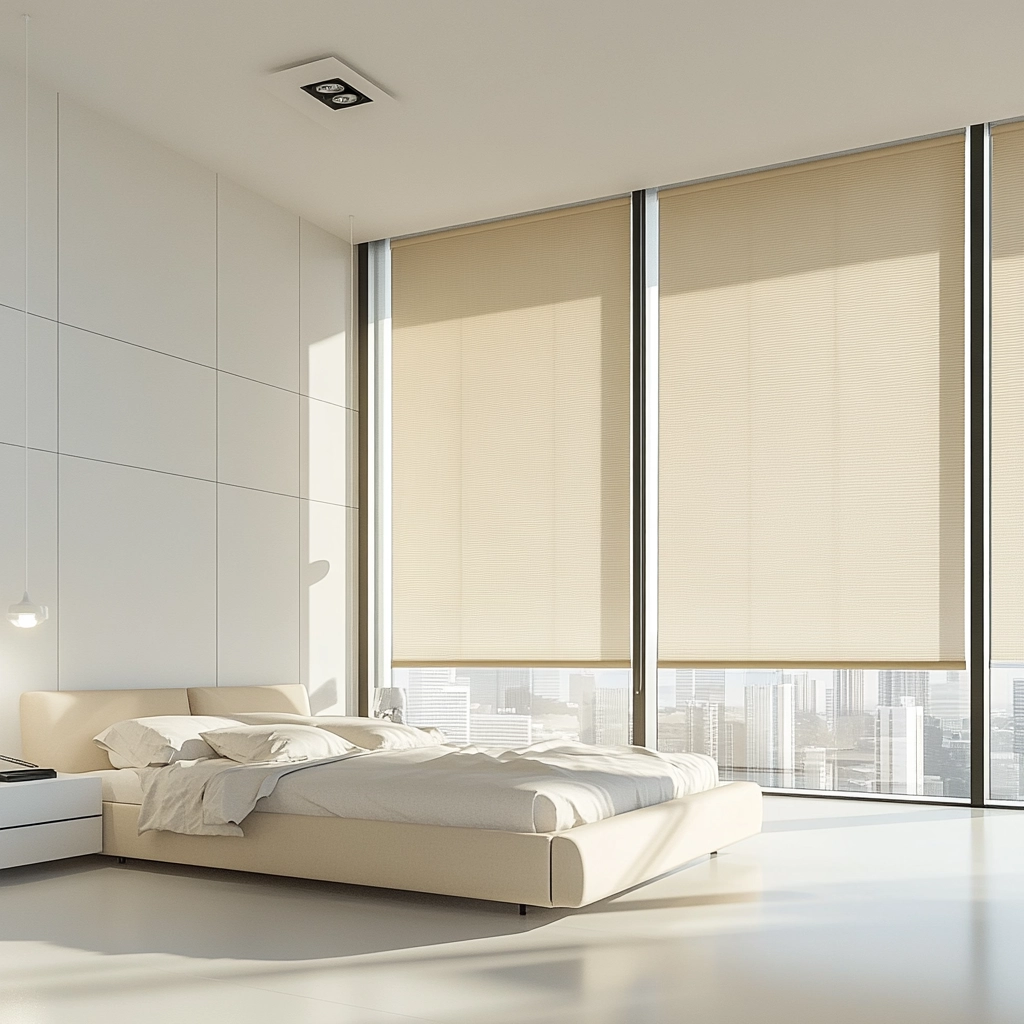 beige blinds bedroom 72
