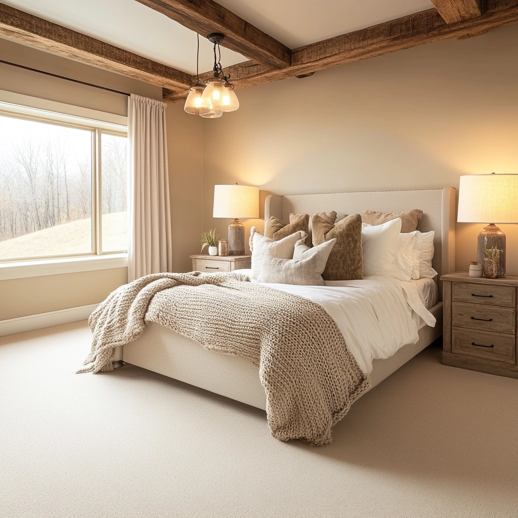 beige carpet bedroom 5