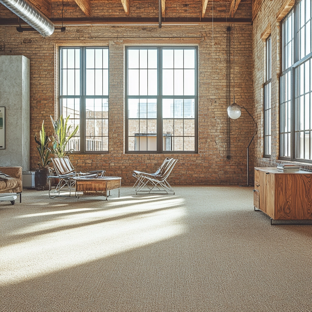 beige carpet living room 16