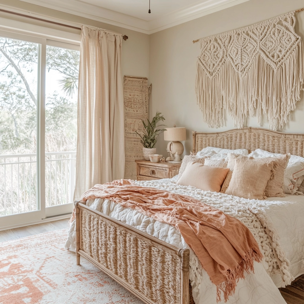beige coastal bedroom 14
