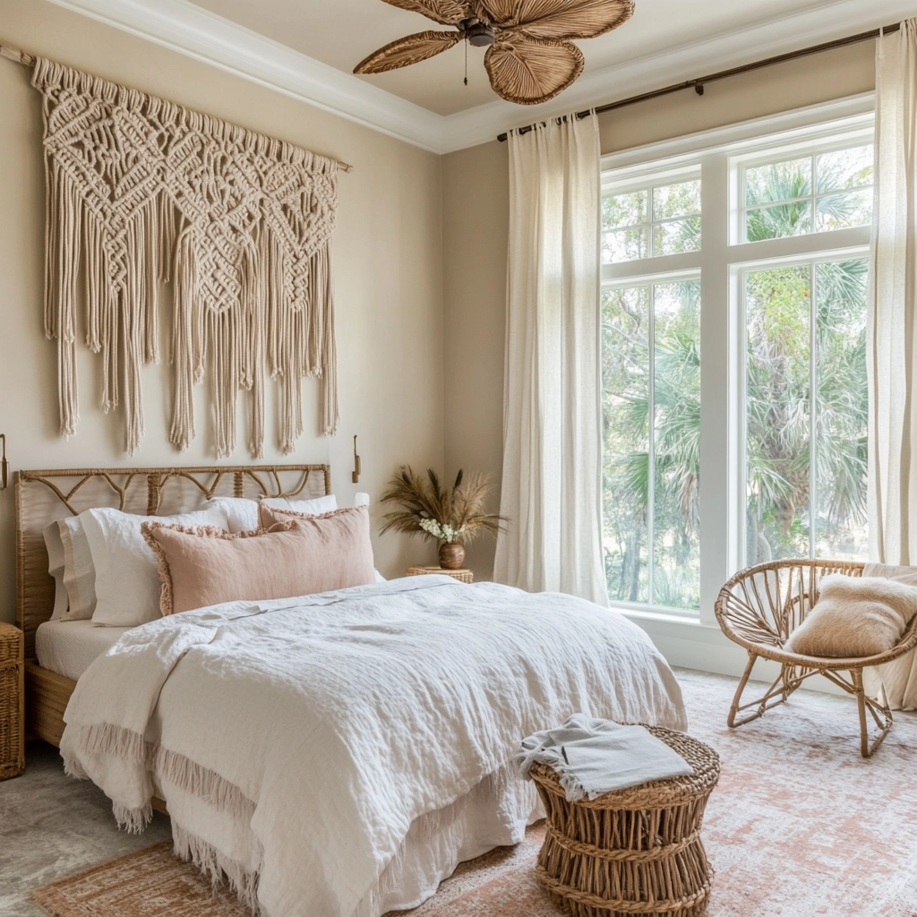 beige coastal bedroom 15