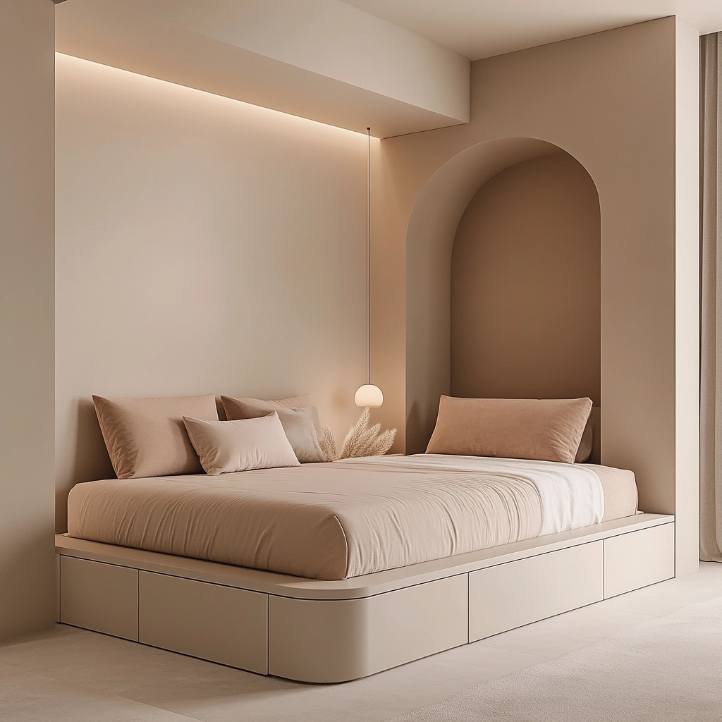 beige coastal bedroom 18