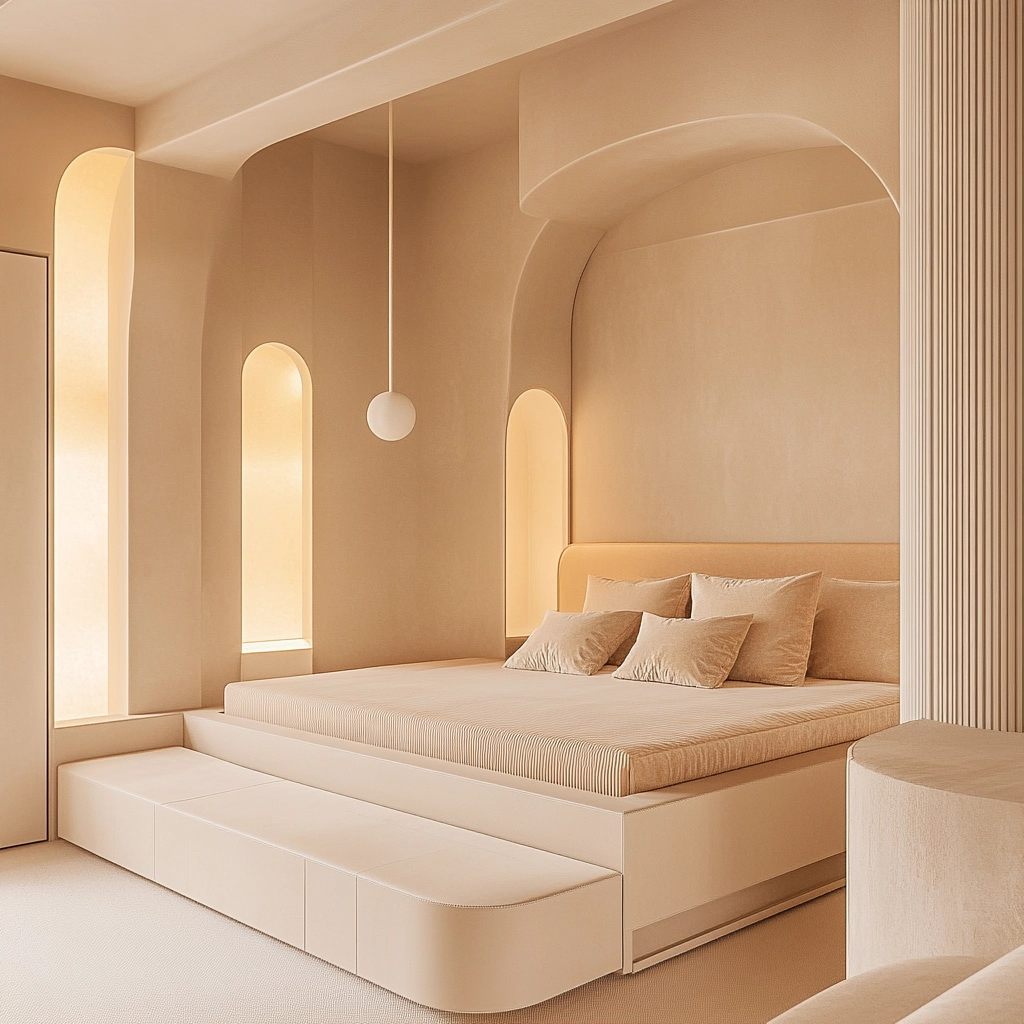 beige coastal bedroom 19