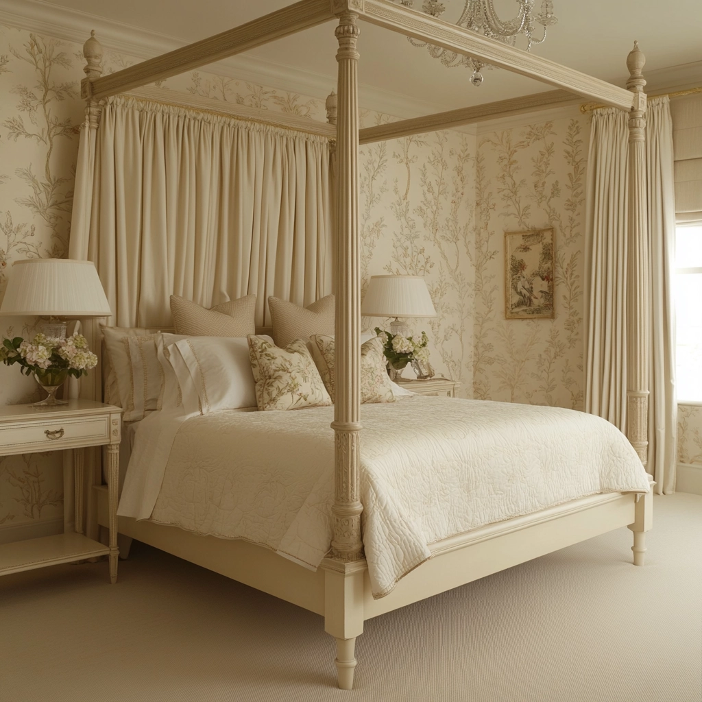 beige coastal bedroom 32