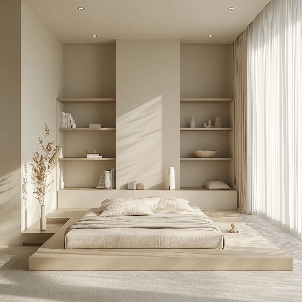 beige coastal bedroom 35