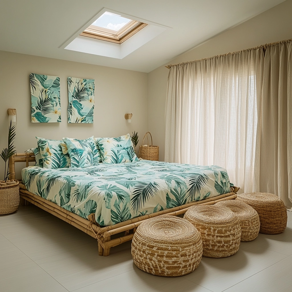 beige coastal bedroom 39