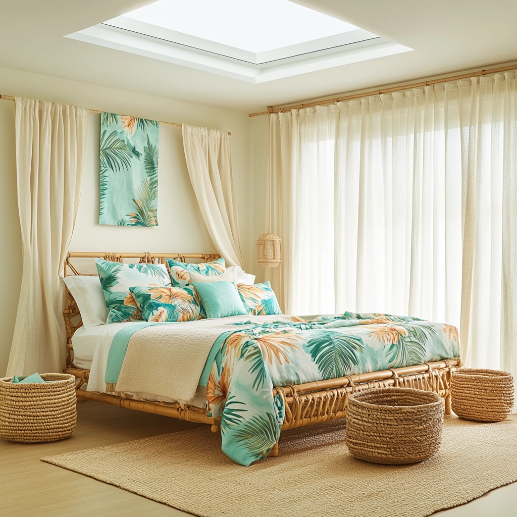 beige coastal bedroom 40