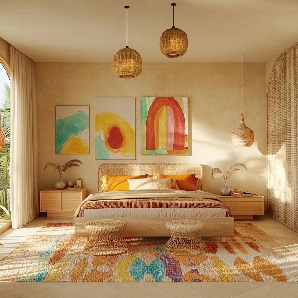 beige coastal bedroom 45
