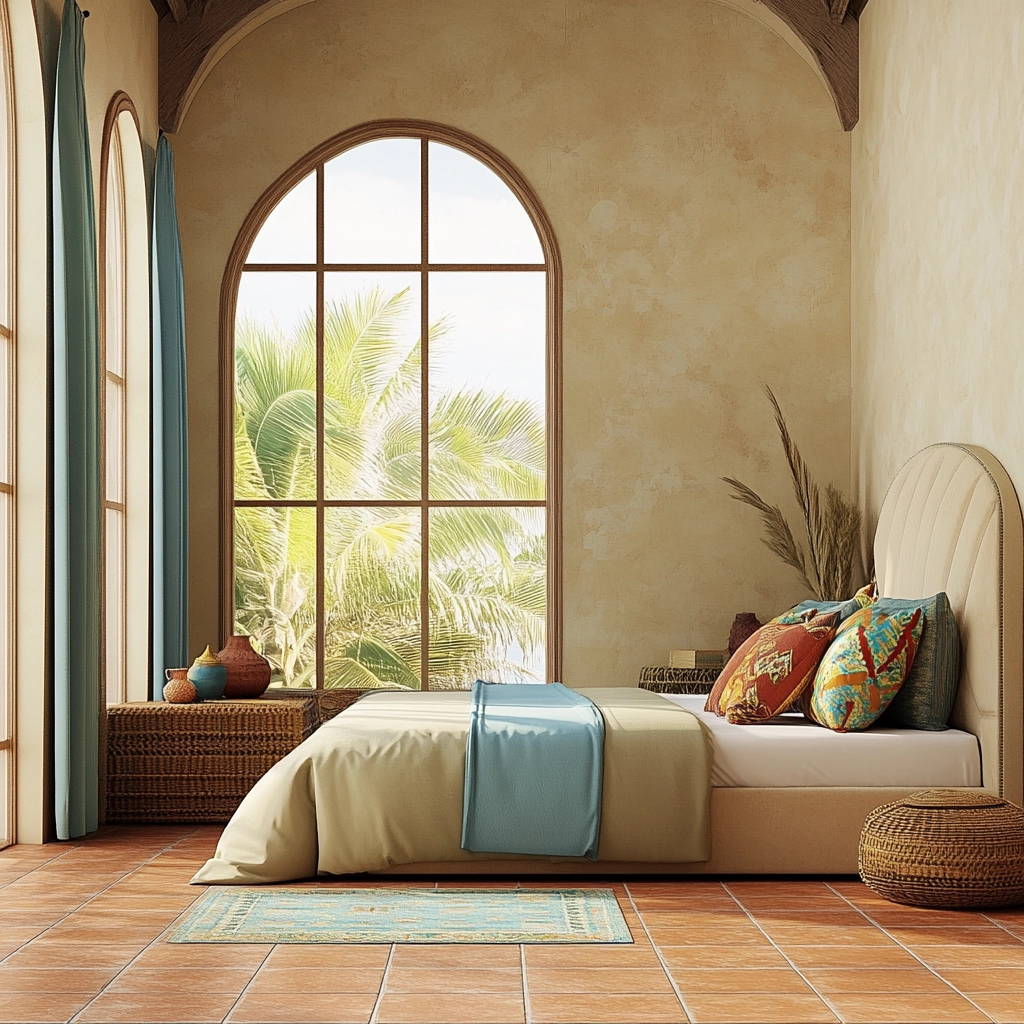 beige coastal bedroom 57