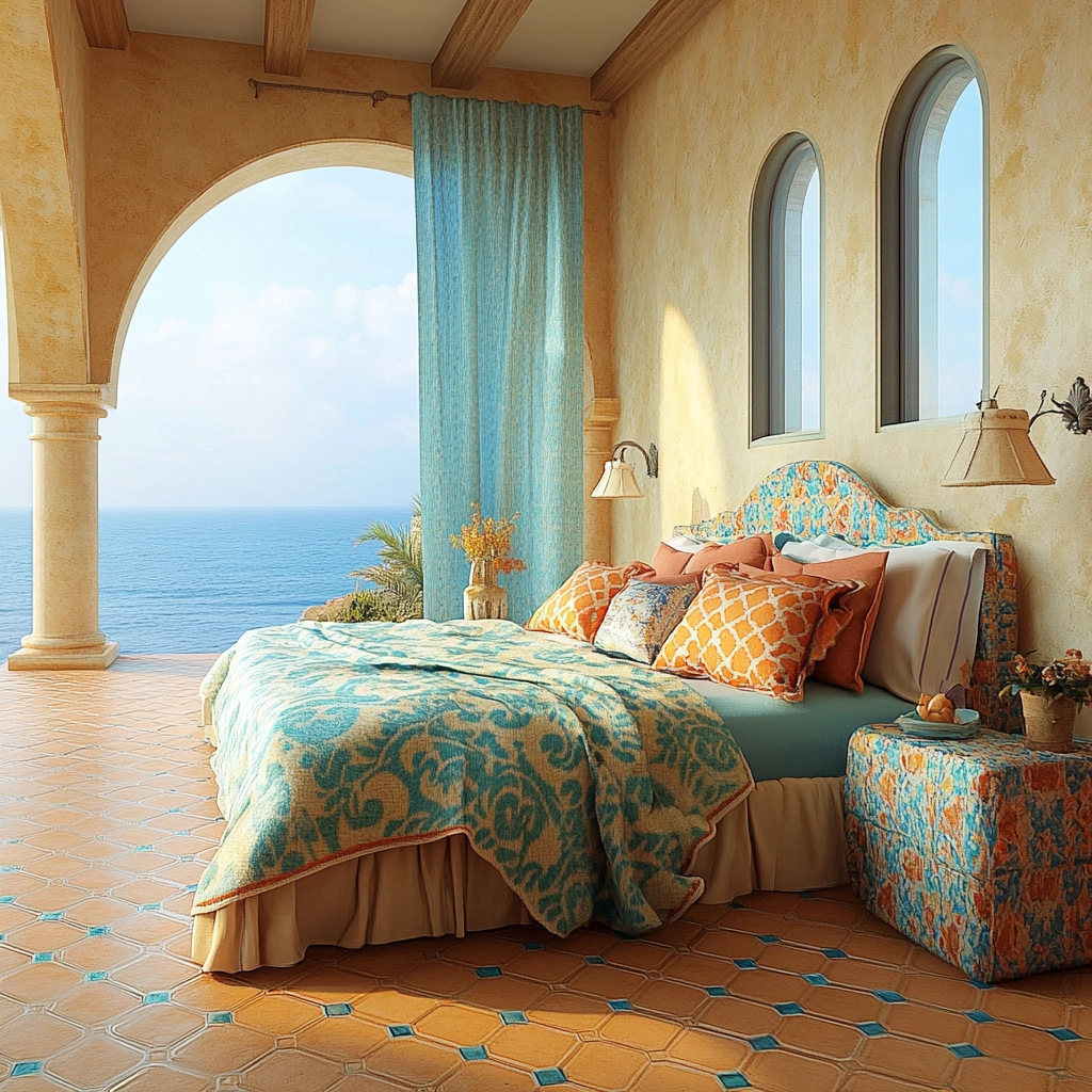 beige coastal bedroom 60