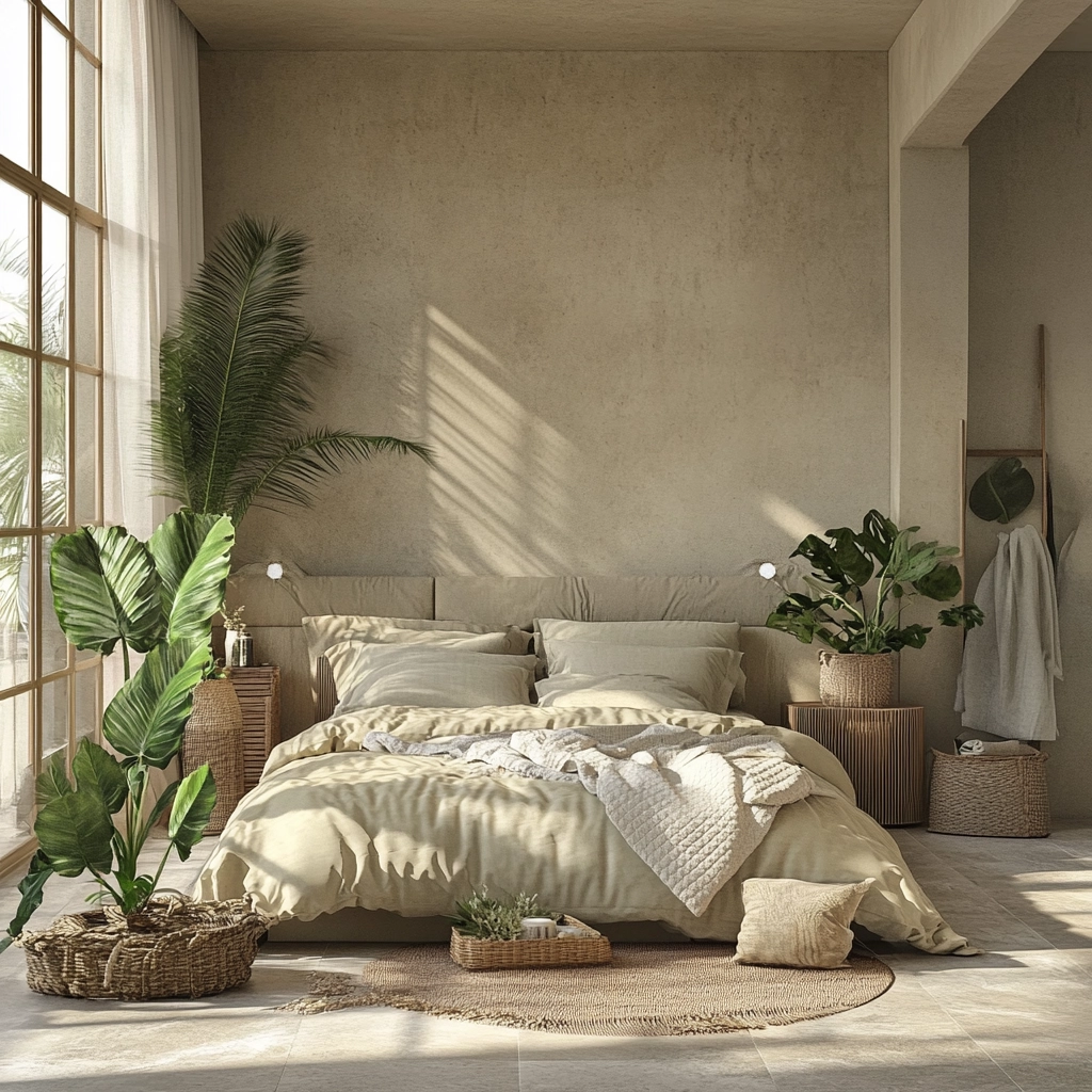 beige coastal bedroom 70