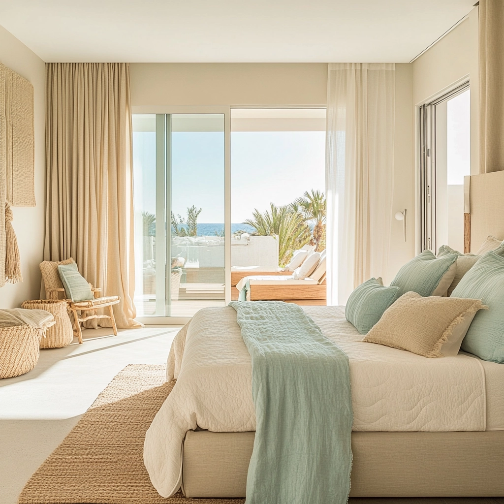 beige coastal bedroom 74