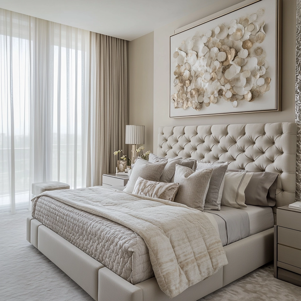 beige gray bedroom 13