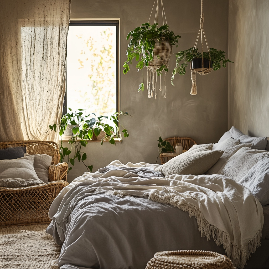 beige gray bedroom 18