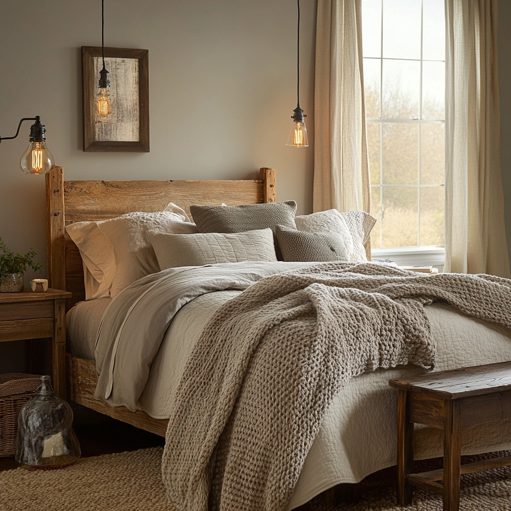 beige gray bedroom 27