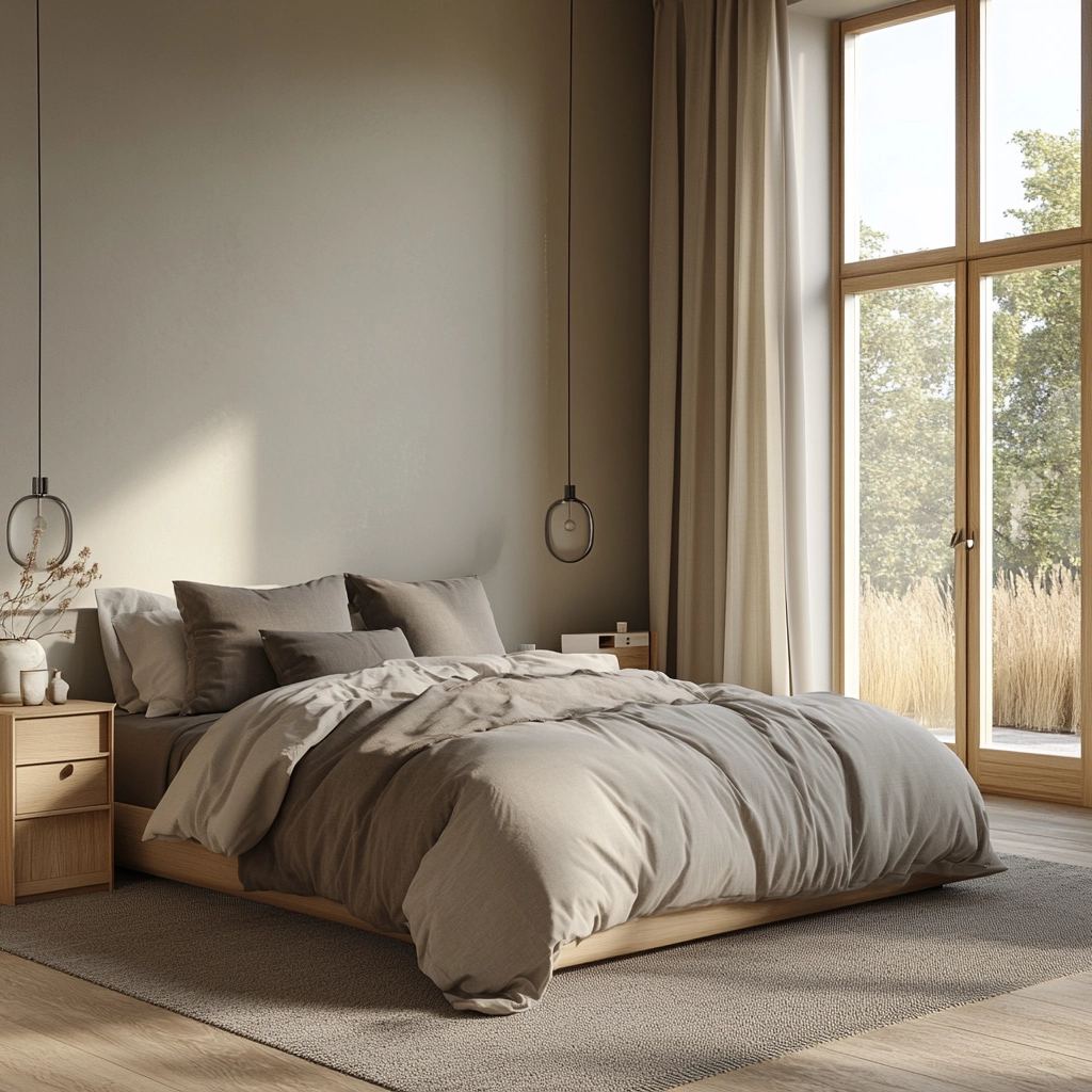 beige gray bedroom 3