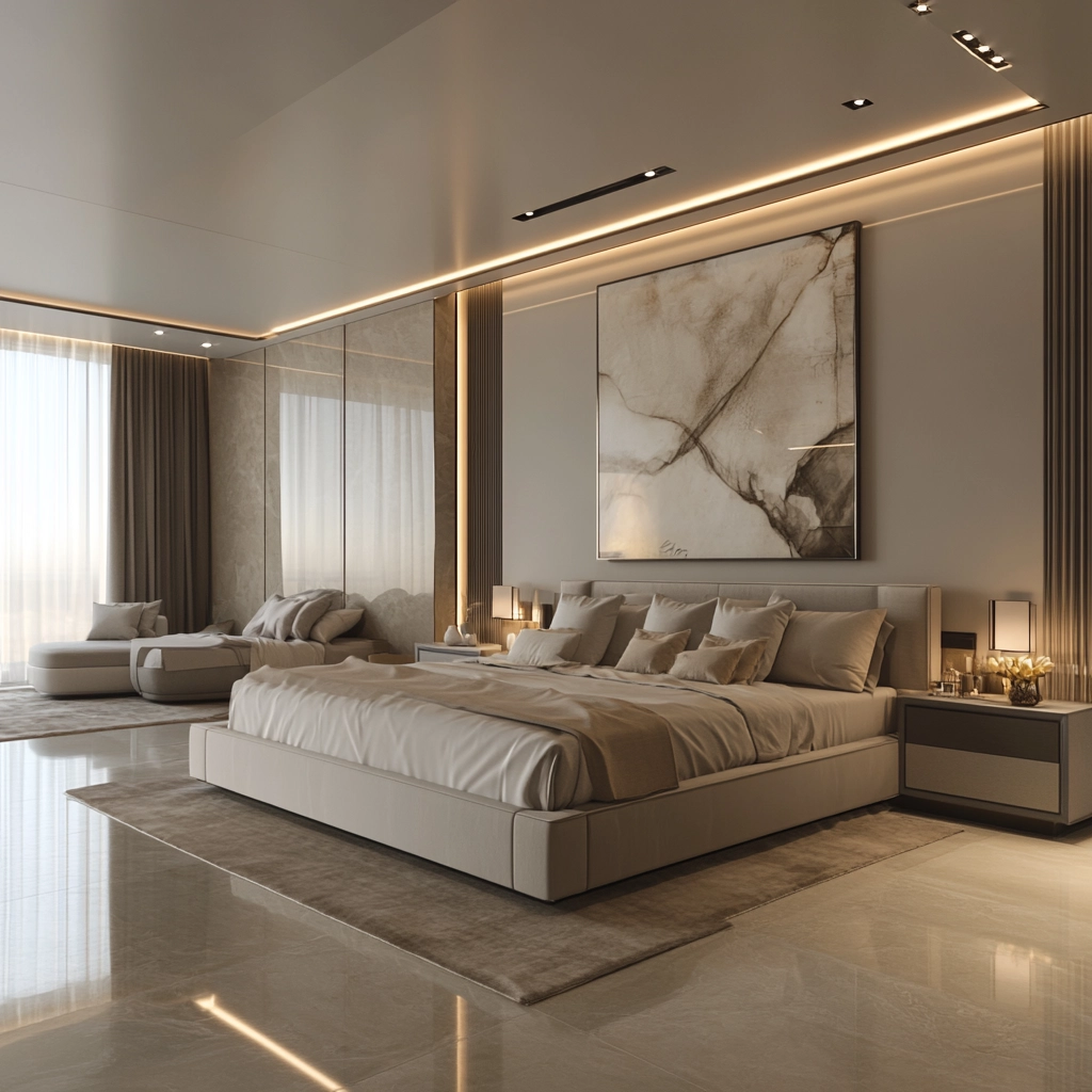 beige gray bedroom 30