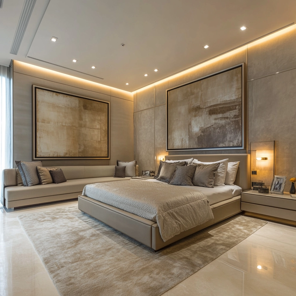 beige gray bedroom 31