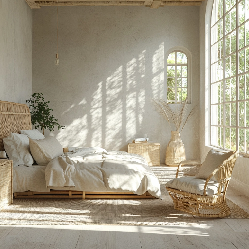 beige gray bedroom 35