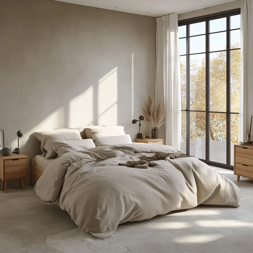 beige gray bedroom 4