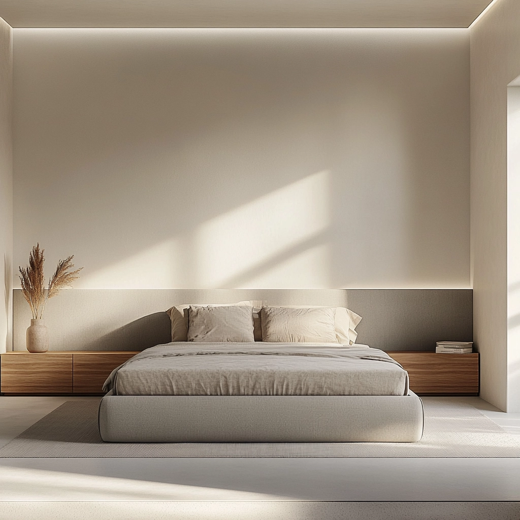 beige gray bedroom 41