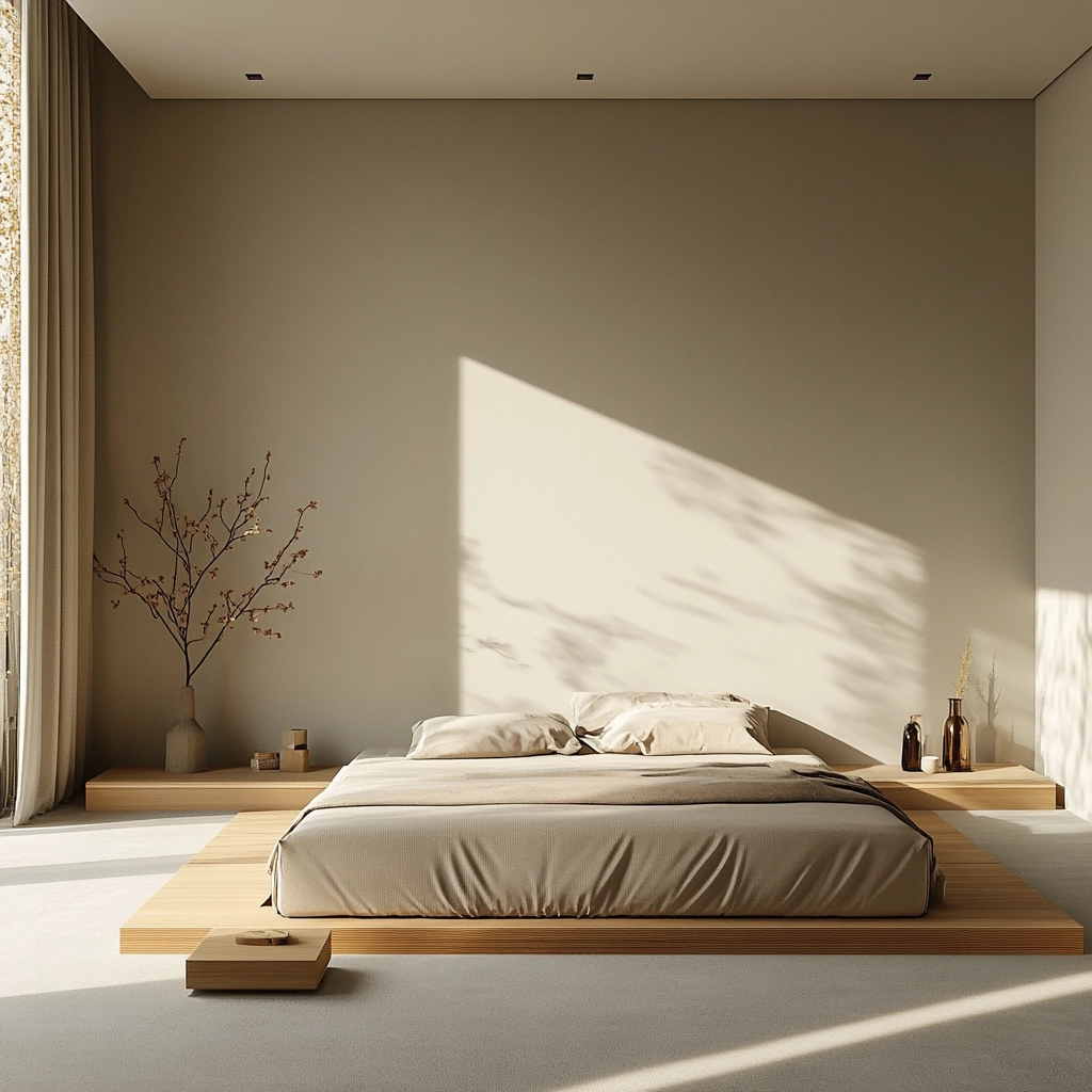 beige gray bedroom 43
