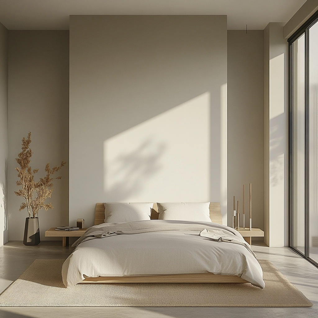 beige gray bedroom 44