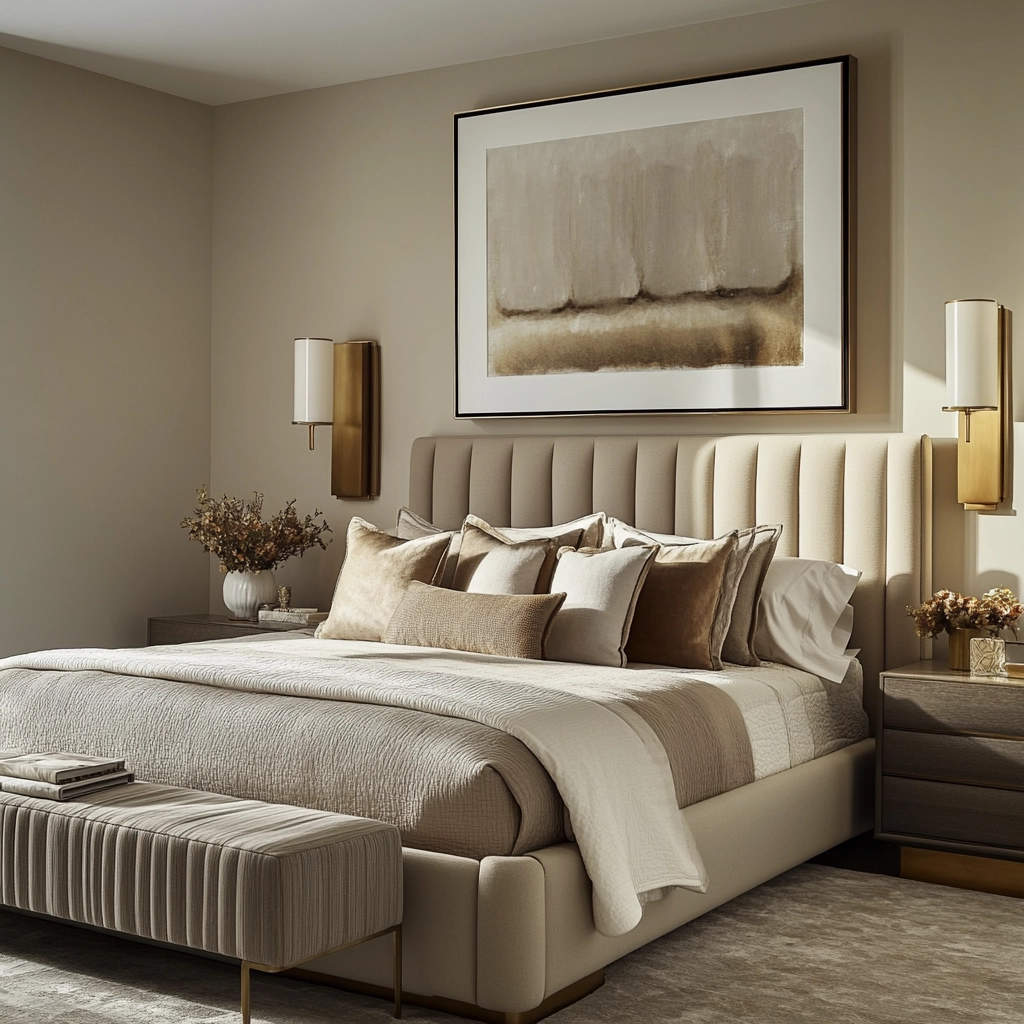beige gray bedroom 48