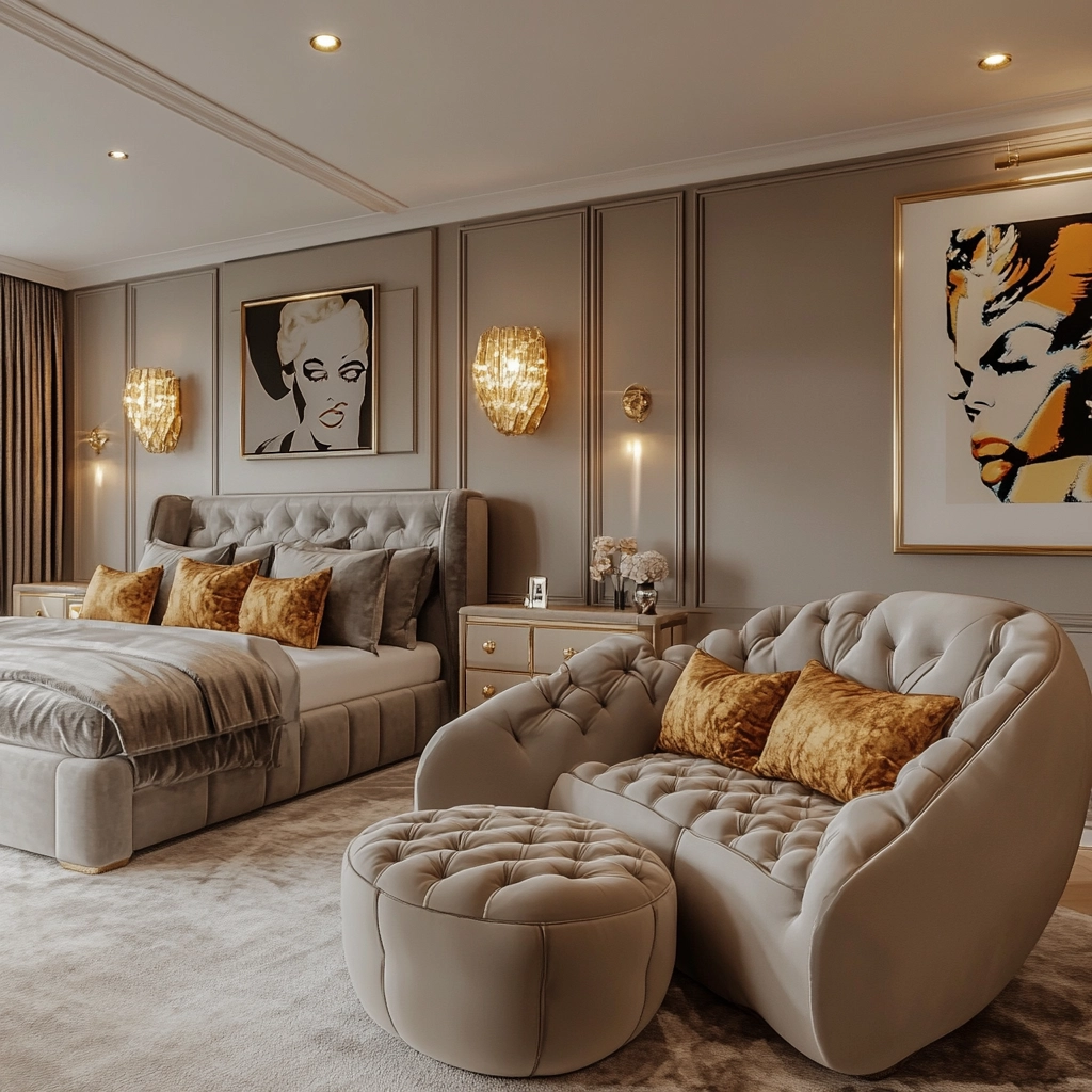 beige gray bedroom 60