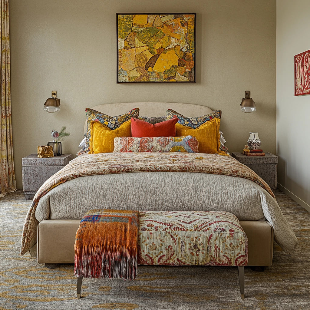 beige gray bedroom 63
