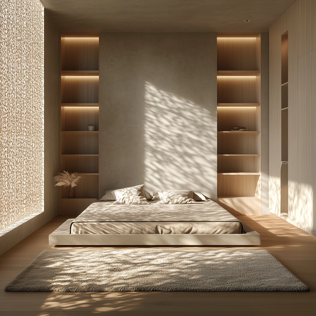 beige gray bedroom 8