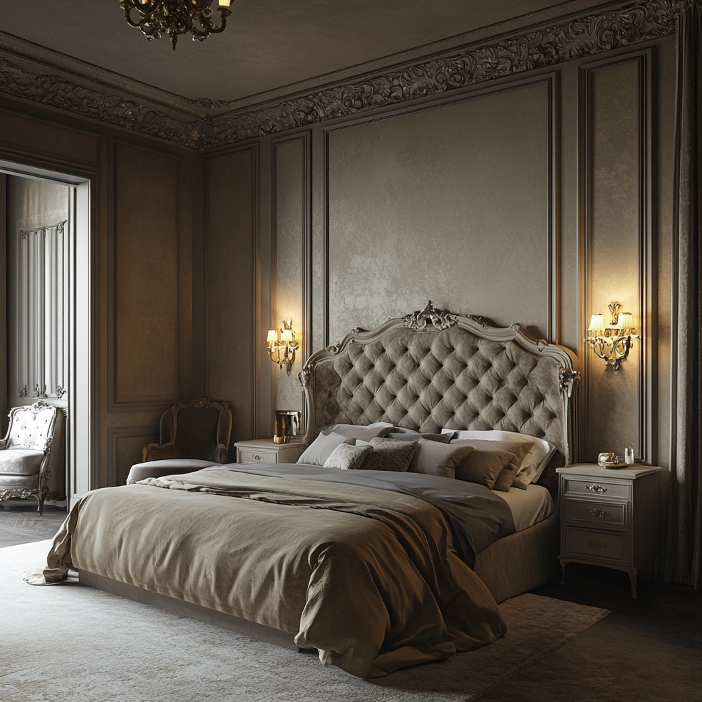 beige gray bedroom 80