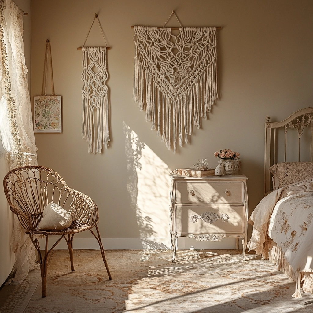 beige guest bedroom 11