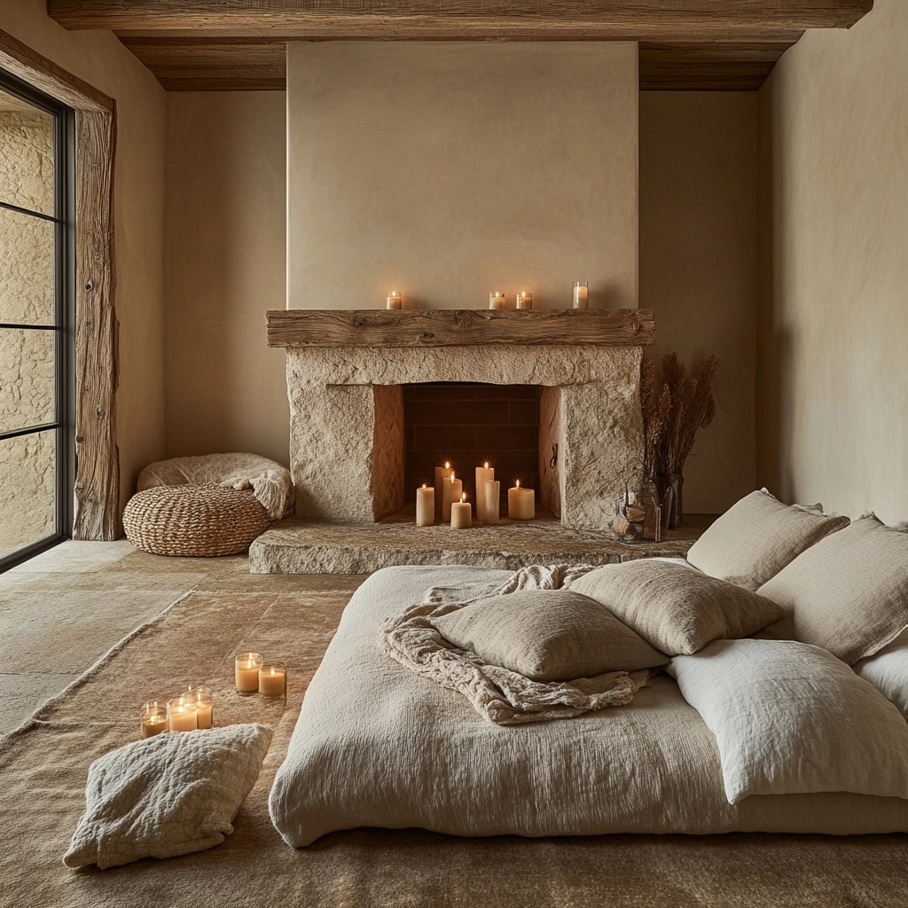 beige guest bedroom 20
