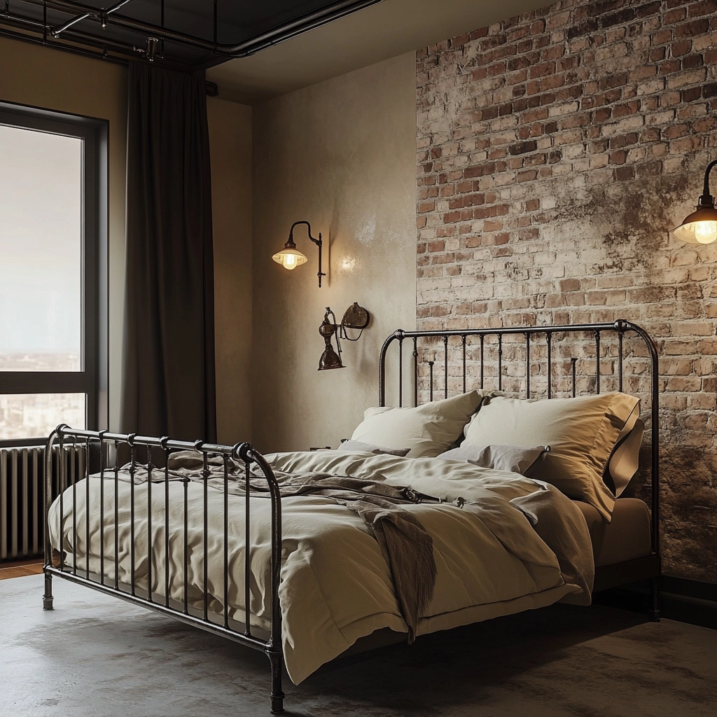 beige guest bedroom 24