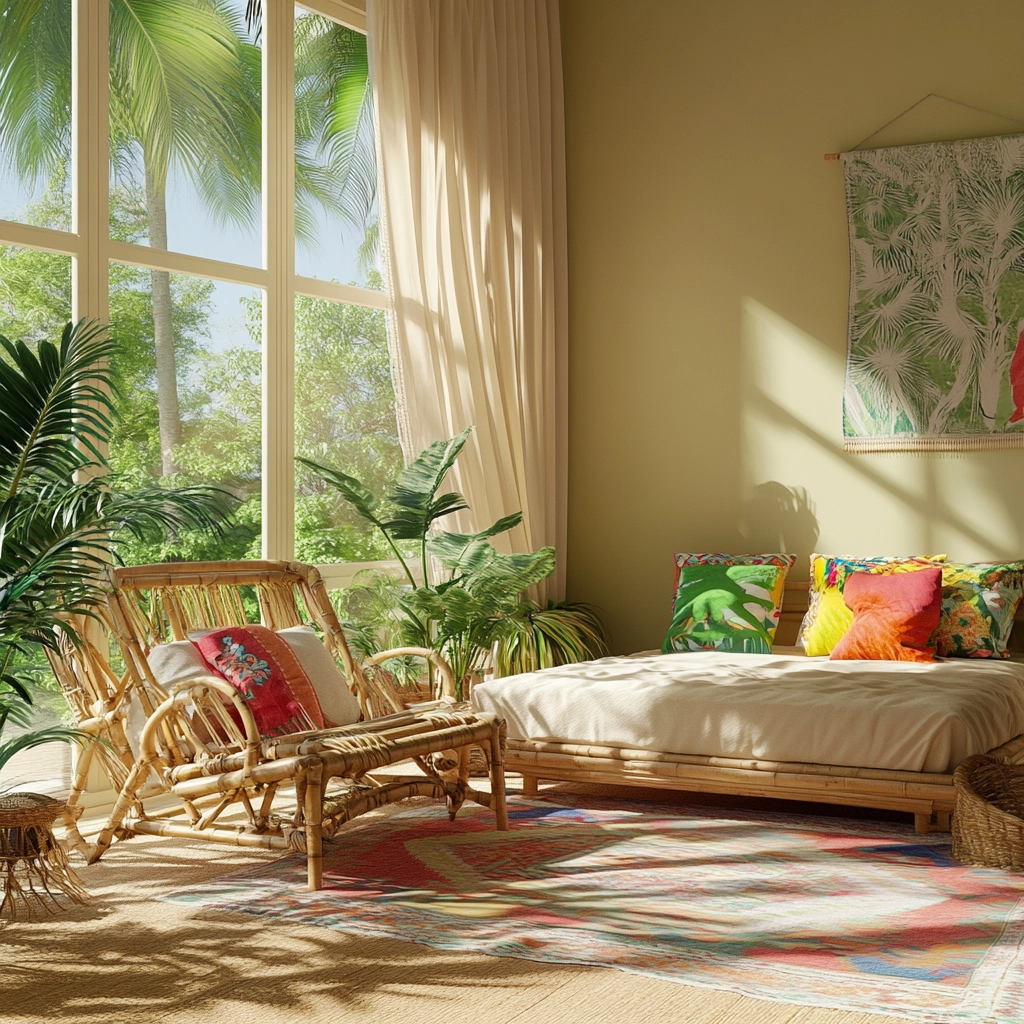 beige guest bedroom 27