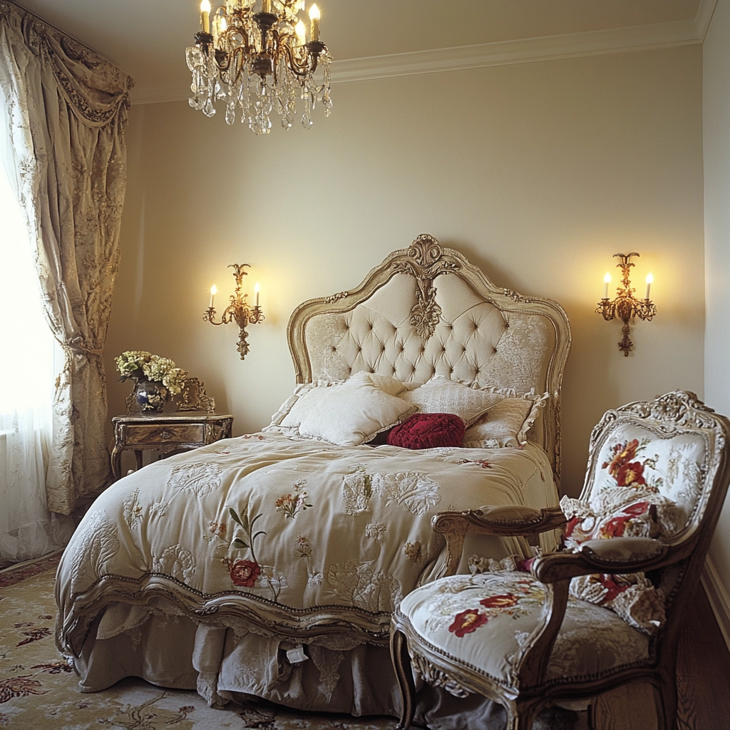 beige guest bedroom 34